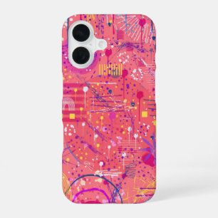 Jubel: Maximalistische Kunst iPhone 16 Hülle