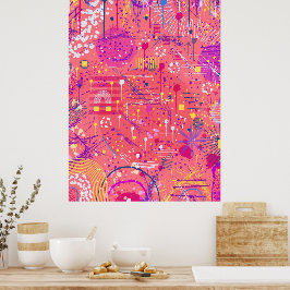 Jubel: Maximalistische Kunst Poster