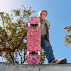 Jubel: Maximalistische Kunst Skateboard