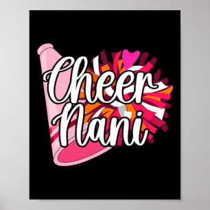 Jubel Nani einer Cheerleaderin Nani Cheerleading N Poster