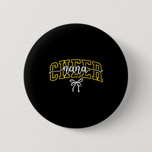 Jubel-Oma Cheerleading Großmutter High School Schw Button