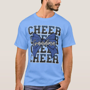 Jubel Oma Schleife Sport Cheerleader Cheerleading T-Shirt
