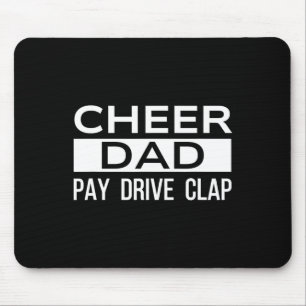 Jubel Papa Schwarz Lustig Zahlen Fahrt Klatschen C Mousepad