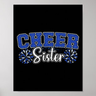 Jubel Schwester Meine Lieblings Cheerleaderin nenn Poster