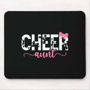 Jubel-Tante einer Cheerleader-Tante Bow Cheerleadi Mousepad