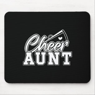 Jubel-Tante einer Cheerleader-Tante Cheerleading-T Mousepad