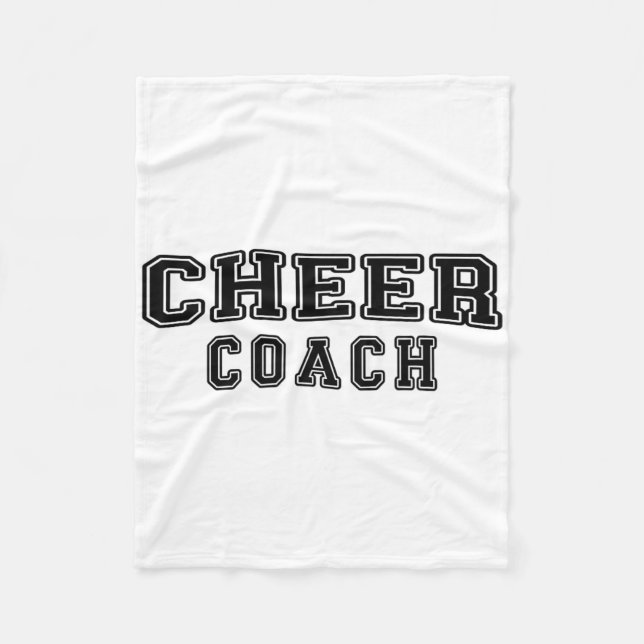 Jubel-Trainer Cheerleading-Trainer _2  Fleecedecke (Vorderseite)