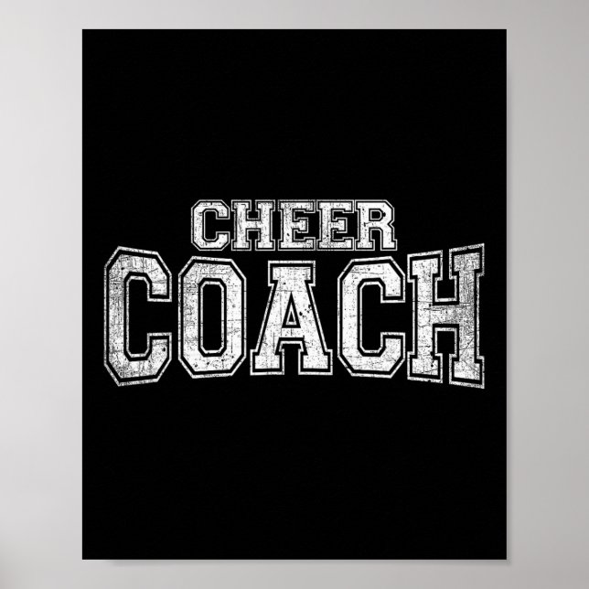 Jubel Trainer Cheerleading Trainer Team Tee  Poster (Vorne)