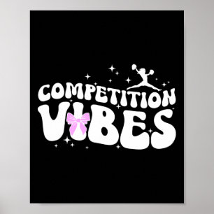 Jubel-Wettbewerb Tagesstimmung Cheerleading-Wettbe Poster