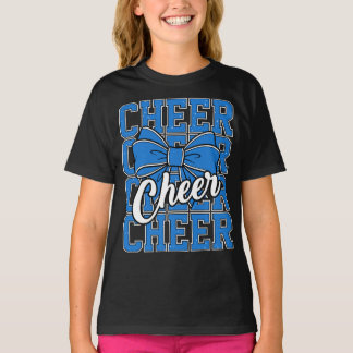 Jubelbogen Sport Cheerleader Cheerleading Blau Mäd T-Shirt