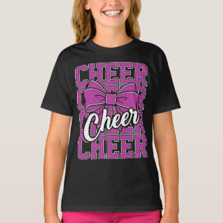 Jubelbogen Sport Cheerleader Cheerleading Rosa Mäd T-Shirt