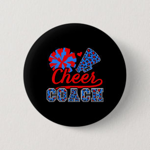Jubelcoach Cheerleader Coach Cheerleading-Trainer Button