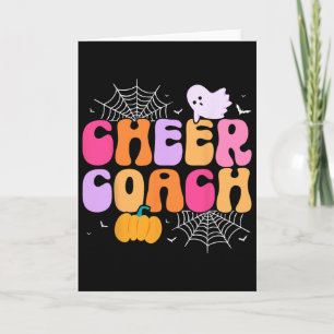 Jubelcoach - Halloween Cheerleader Cheerleading C Karte