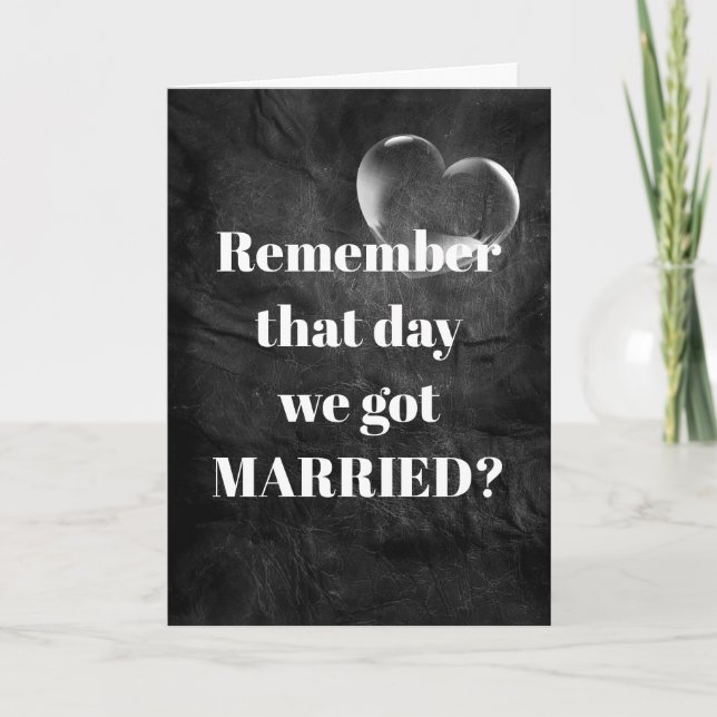 Jubelherz auf Leder Karte (Vorderseite)