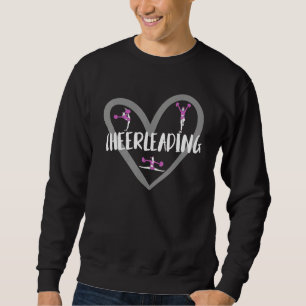 Jubelherz für Cheerleader Sweatshirt