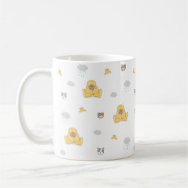 Jubeln Sie oben Pfützenenten-Tasse - Kunst durch Kaffeetasse