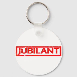 Jubilant Briefmarke Schlüsselanhänger