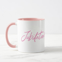 JUBILATION! CELEBRATION DESIGN von Jeff Willis Art Tasse