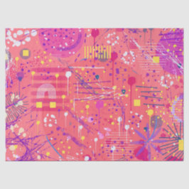 Jubilation: Maximalist Art Seidenpapier