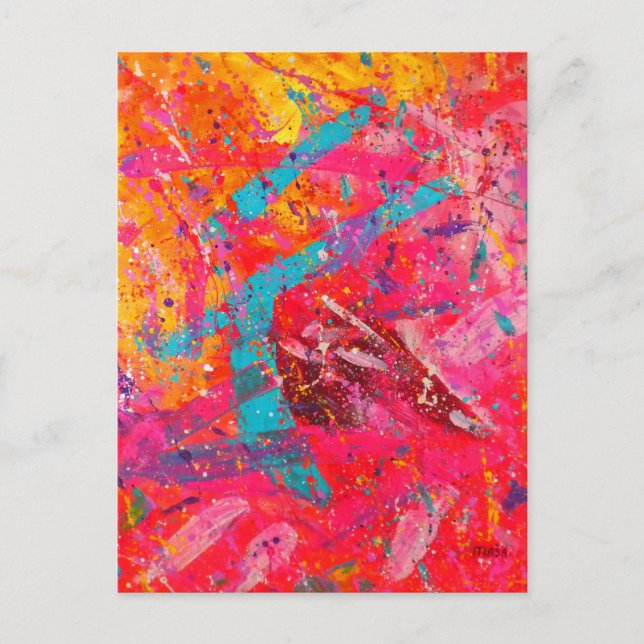 Jubilation Postkarte (Vorderseite)