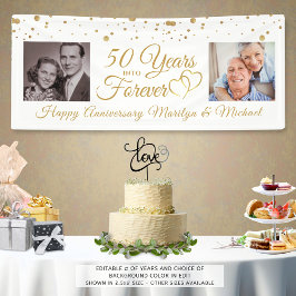 Jubiläum 2 Fotos JAHRE Banner