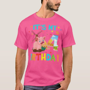 Jubiläum 4. Geburtstag Shirts Schweinefleisch Shir