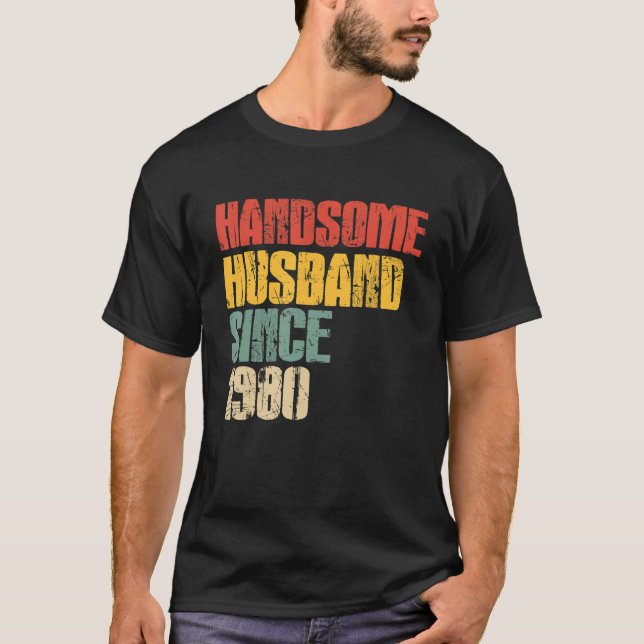 Jubiläum der 43. Hochzeit von Mens für Ihm handsom T-Shirt (Vorderseite)