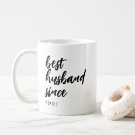 Jubiläum der besten Husband-Valentinstag Kaffeetasse