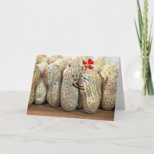 Jubiläum der Erdnüsse Karte (Vorderseite)