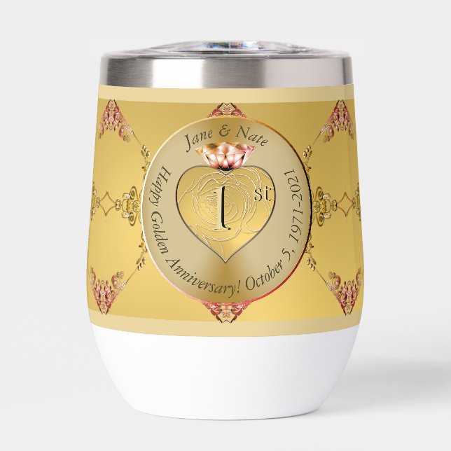 Jubiläum der Goldenen Hochzeit (Vorderseite)