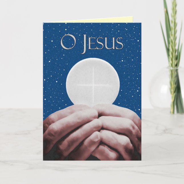 Jubiläum der Grusskarte der Priesterordination Karte (Vorderseite)