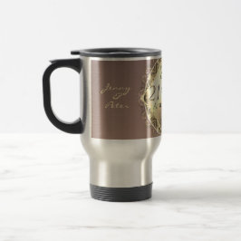 Jubiläum der Hochzeit Iolite & Brass Tasse