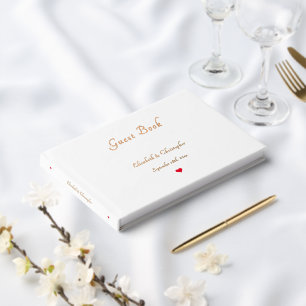 Jubiläum der Hochzeiten von White Rose Gästebuch