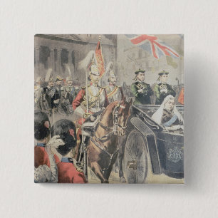 Jubiläum der Königin von England Button