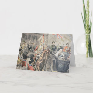 Jubiläum der Königin von England Karte