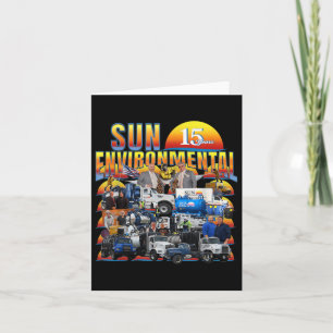 Jubiläum der Sun Environmental Company Karte