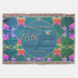 Jubiläum des 16. Wax & Statice Blume Decke