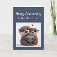Jubiläum Forever Love & Friend Niedlich Otters