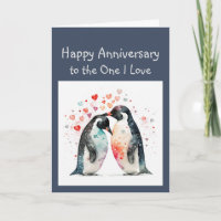Jubiläum Forever Love & Friend Penguin Vögel
