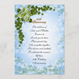 Jubiläum Party Einladung Hydrangeas und i