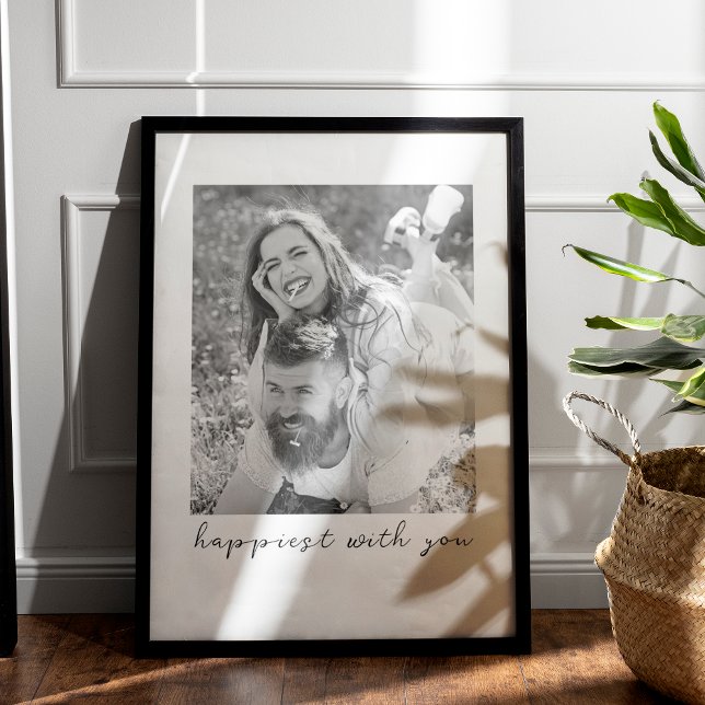 Jubiläum Personalisiertes Romantisches Foto Poster (Von Creator hochgeladen)