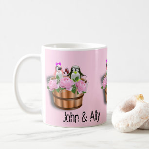 Jubiläum Rote Tasse Pinguin