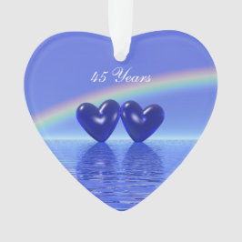 Jubiläum Sapphire Hearts Ornament