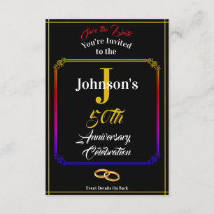 Jubiläum & Save the Date - Name und Datum -