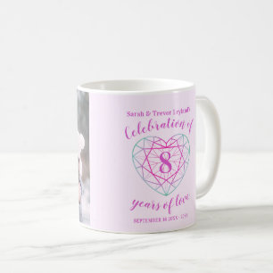 Jubiläum-Tourmalinherz-Foto Kaffeetasse