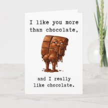 Jubiläums-Sarkasmus-Karte, Humorvolles Valentinsta