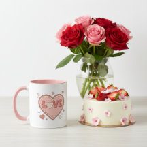 Jubiläums- & Valentinstag-Kaffeetasse