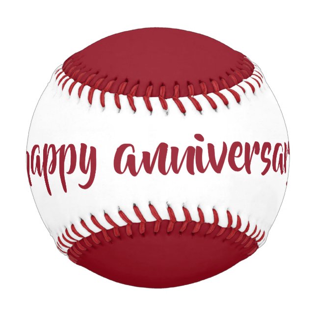Jubiläumsbaseball von dalDesignNZ Baseball (Rückseite)