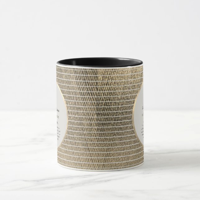 JubiläumsBaumwolle - JEDE KLUGE Tasse (Zentrum)