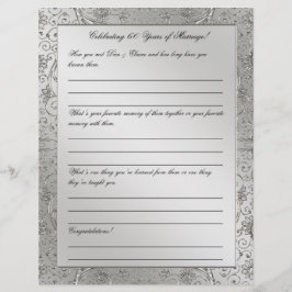 Jubiläumsbriefe zum 60. Mal